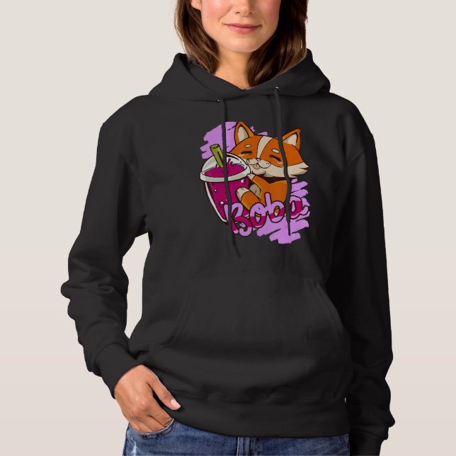 niedliche Teeunterhaltung Hoodie (Vorderseite)