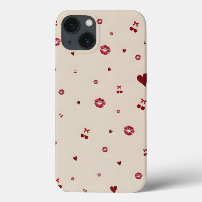 niedliche Telefonabdeckung Case-Mate iPhone Hülle (Rückseite)