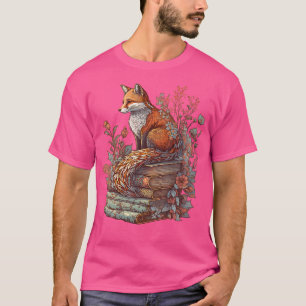 Niedliche Teppiche Blumenfocken ästhetische Mädche T-Shirt