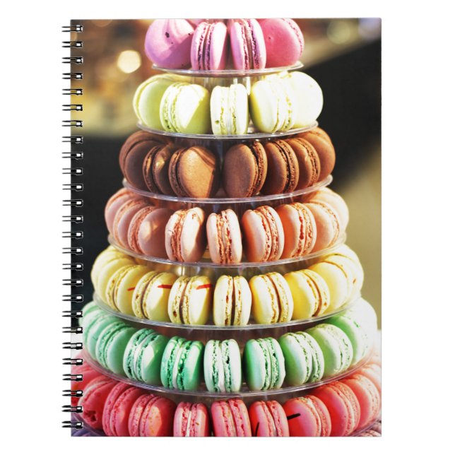Niedliche Tessiner Macaron Notizblock (Vorderseite)