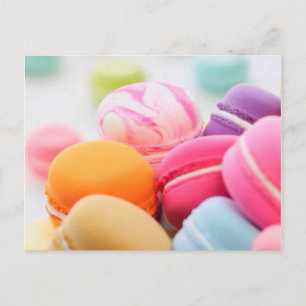 Niedliche Tessiner Macaron Postkarte