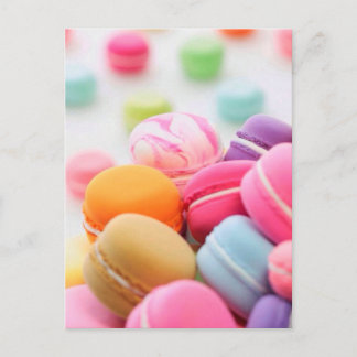 Niedliche Tessiner Macaron Postkarte