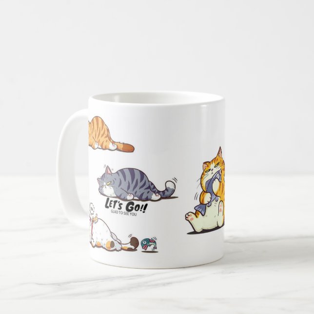 Niedliche Tier Tasse (Vorderseite Links)