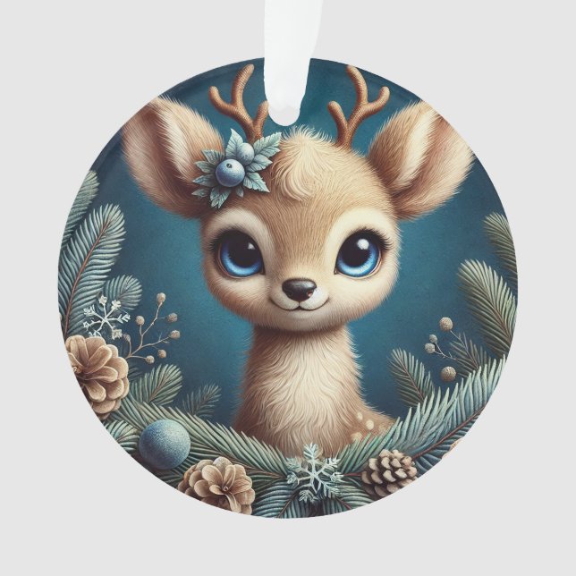 Niedliche Tierdarstellung Ornament (Vorderseite)
