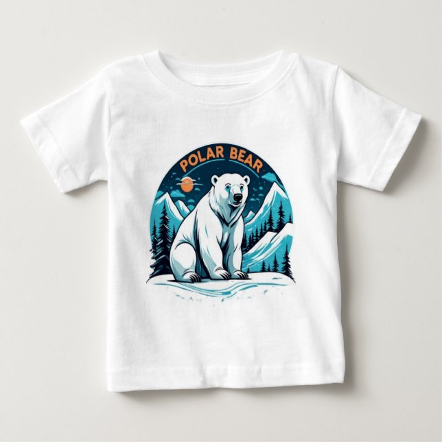 Niedliche Tiere Baby T-shirt (Vorderseite)