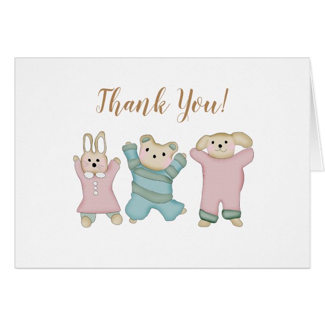 Niedliche Tiere | Babydusche (Vorderseite (Horizontal))