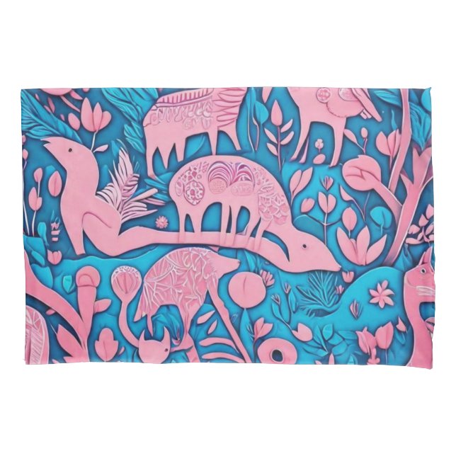 Niedliche Tiere Kissenbezug (Vorderseite)