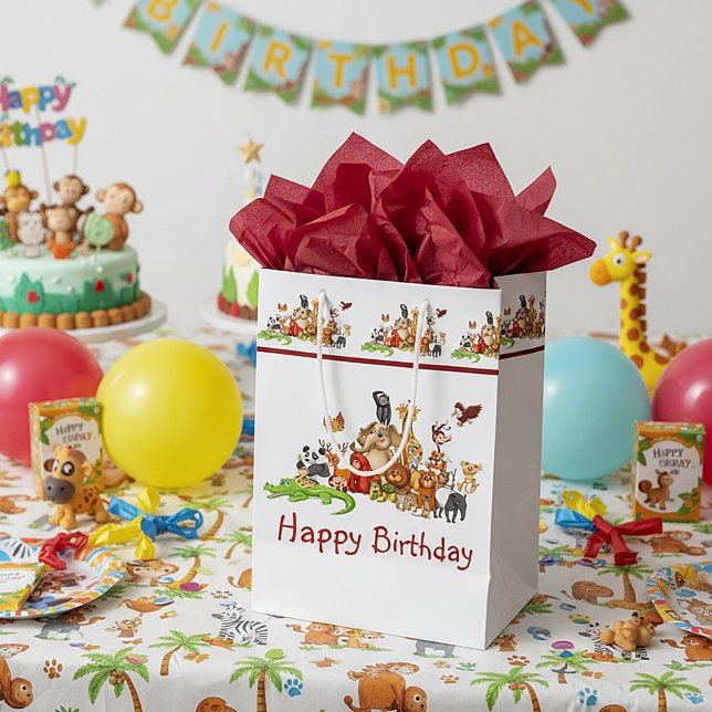 Niedliche Tiere Mittlere Geschenktüte (Von Creator hochgeladen)