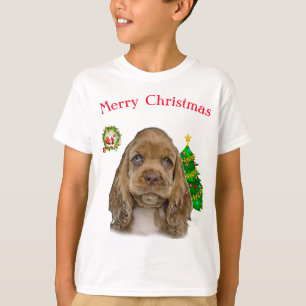 Niedliche Tiere Weihnachtszeit T-Shirt