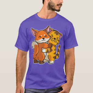 Niedliche Tiere zur Behandlung von Frauen T-Shirt