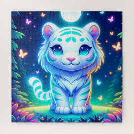 Niedliche Tiger-Holografie | Puzzle