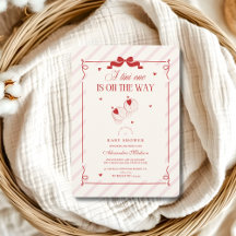 Niedliche Tini One ist auf dem Weg Babydusche