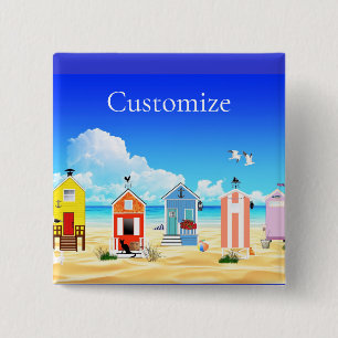 Niedliche Tiny Beach Shacks Thunder_Cove Button