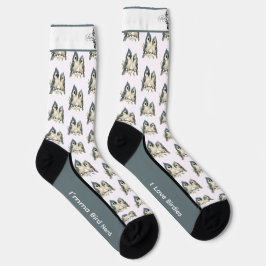 Niedliche Titmausvogelsocken Socken