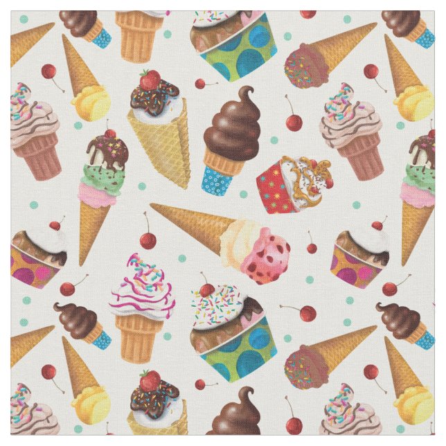 Niedliche Töne Stoff (Nahaufnahme)