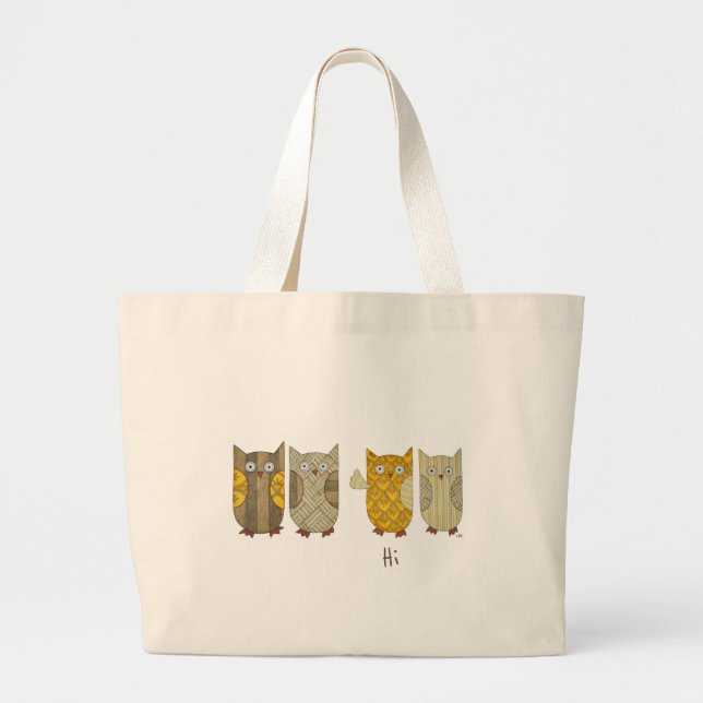 Niedliche Tote Tasche - 4 Goldbuchten (Vorne)