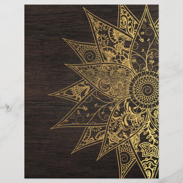 Niedliche trendige Blume handgezeichnetes Design Flyer (Vorne)