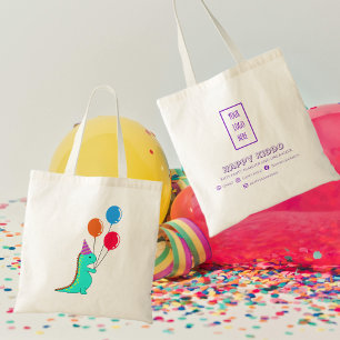 Niedliche Trex Kid's Party Planner Werbeaktion Tas Tragetasche