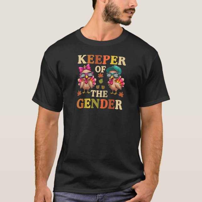 Niedliche Truthühner des geschlechtsspezifischen B T-Shirt (Vorderseite)