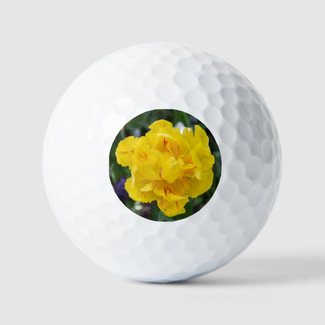 Niedliche Tulpen im Garten Golfball (Vorderseite)