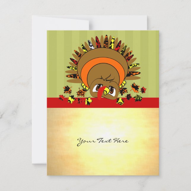 Niedliche Türkei (Vorderseite)