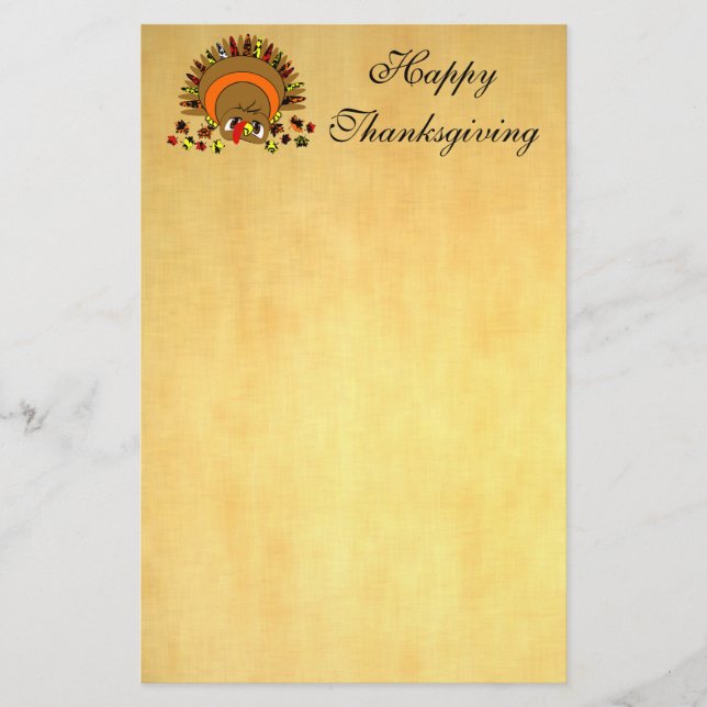 Niedliche Türkei Briefpapier (Vorderseite)
