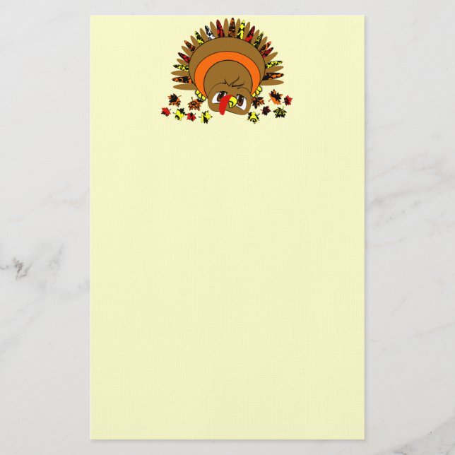 Niedliche Türkei Briefpapier (Vorderseite)