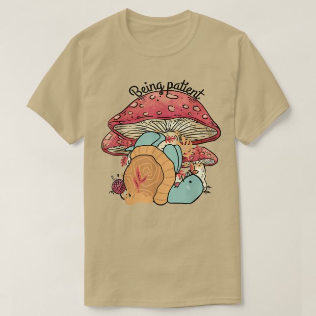 Niedliche Turtle Fairycore Ästhetische Kernsubstan T-Shirt (Design vorne)