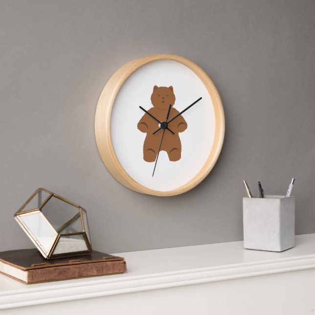 niedliche und ästhetische Wanduhr (Büro)