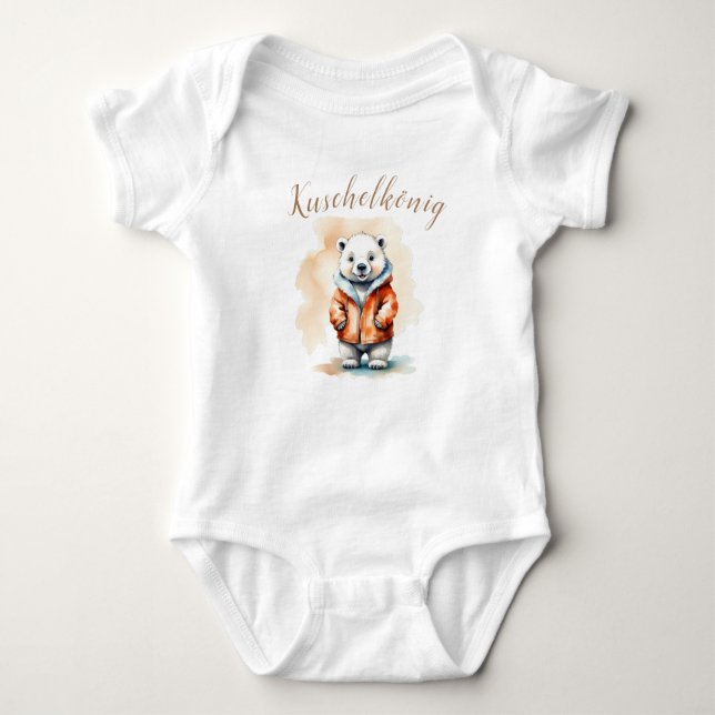 Niedliche und Bequeme Outfits für die Kleinsten Baby Strampler (Vorderseite)