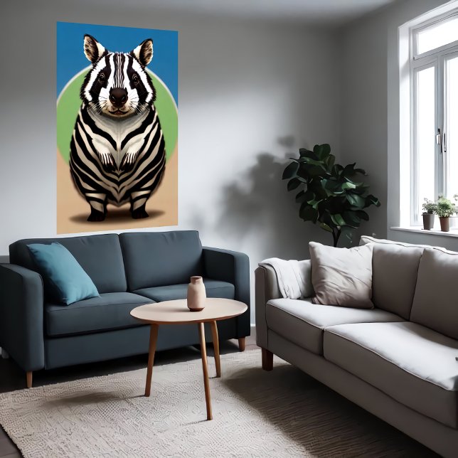 Niedliche und bezaubernde Zebra-Hybride | Art der  Poster (Von Creator hochgeladen)