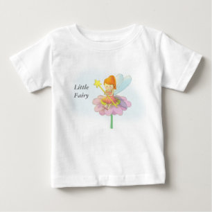 Niedliche und bunte magische Fee für Baby-Mädche Baby T-shirt