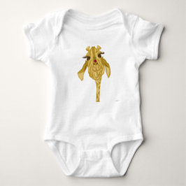 Niedliche und farbenfrohe Giraffe Baby Strampler