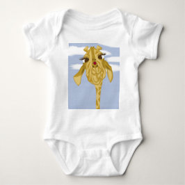Niedliche und farbenfrohe Giraffe Baby Strampler
