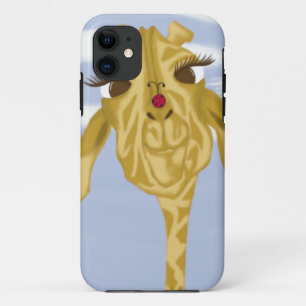 Niedliche und farbenfrohe Giraffe iPhone 11 Hülle