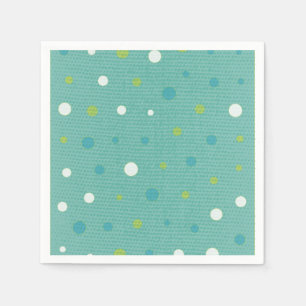 Niedliche und farbenfrohe Polka Dots Papier gut Serviette