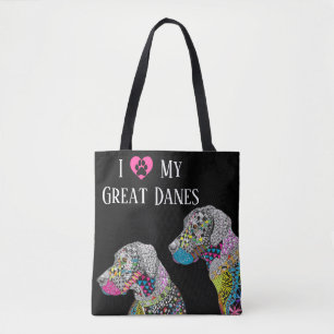 Niedliche und farbenfrohe Tanztasche