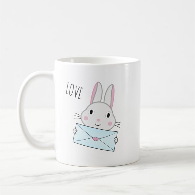 Niedliche und hübsche Liebe der Sonnenhäuser Kaffeetasse (Links)