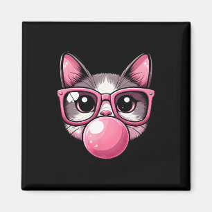 Niedliche und sonnige Katzenrutsche, rosa Stühle u Magnet