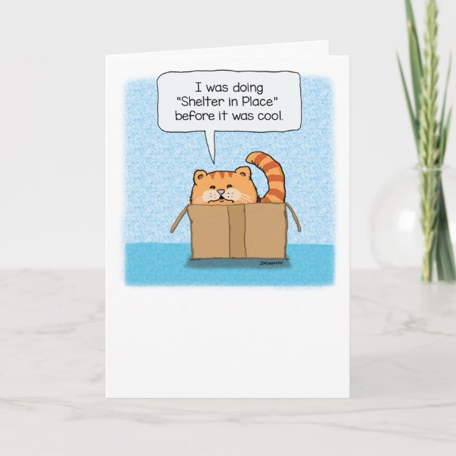 Niedliche und sonnige Unterkunft am Platz Katze Karte (Vorderseite)