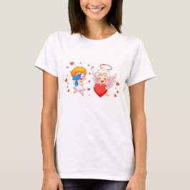 Niedliche und spielerische Engel für Sie meine Lie T-Shirt