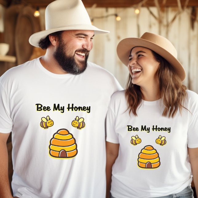 Niedliche und süße Biene Mein Honey Beehive T - Sh T-Shirt (Von Creator hochgeladen)