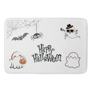 Niedliche und verwunderliche Halloween-Badematte Badematte