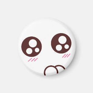 Niedliche und winzig kawaii kitty emoji magnet