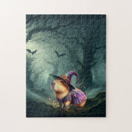 Niedliche und witzige Halloween Capybara Puzzle