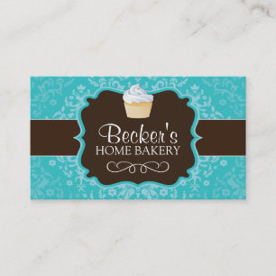Niedliche und wunderliche Bäckerei-Geschäfts-Karte Visitenkarte