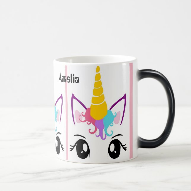 Niedliche Unicorn-Enthüllung Überraschung Tasse In (Rechts)