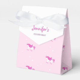 Niedliche Unicorn Geburtstags Girl Favor Box 🦄 Geschenkschachtel