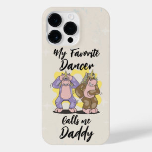 Niedliche UNICORN GRIDDY TANZEN iPhone 14 Pro Max Hülle