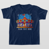 niedliche unisex Kinderkarusselle mit Text